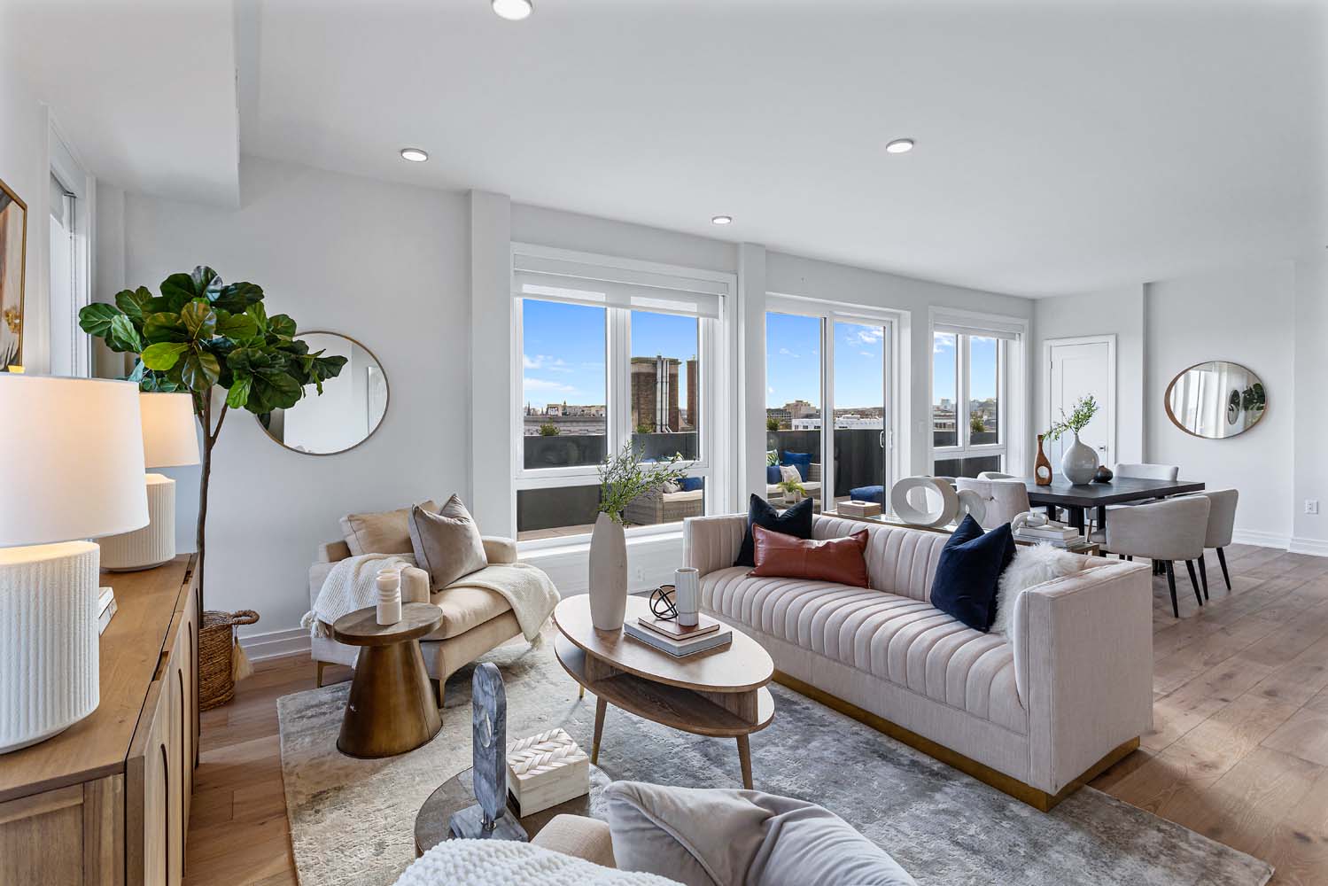 A Pair of Chic Penthouses Debut at the U Street Corridor's Sleekest ...